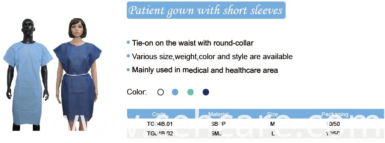 Adult's patient gown